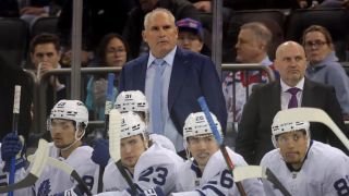 Maple Leafs Tank Tracker: The 65-Point Log Jam & Friday's Tank Guide (NHL News). Photo by Leafs sit on the bench dejected while losing to the Rangers 